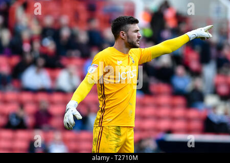 La Vallée, Londres, Angleterre, Royaume-Uni. 30 mars 2019. Richard O'Donnell de Bradford City au cours de l'EFL Sky Bet League 1 match entre Charlton Athletic et Bradford City à la vallée, Londres, Angleterre le 30 mars 2019. Photo par Adamo Di Loreto. Usage éditorial uniquement, licence requise pour un usage commercial. Aucune utilisation de pari, de jeux ou d'un seul club/ligue/dvd publications. Credit : UK Sports Photos Ltd/Alamy Live News Banque D'Images