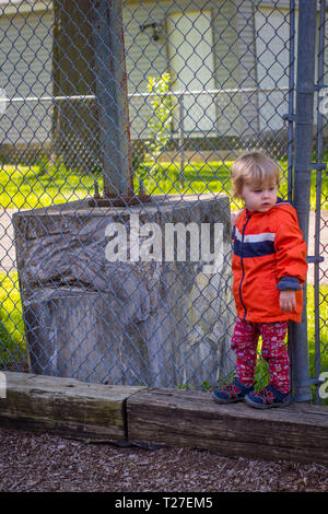 Mon fils jouer et grandir Banque D'Images