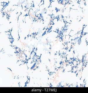 Blue Marble texture background. Modèle sans couture. Illustration de Vecteur