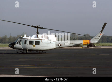 USAF United States Air Force Bell UH-1N Banque D'Images