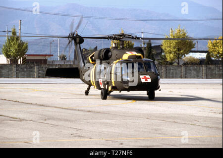 US ARMY / United States Army Sikorsky UH-60A Black Hawk Banque D'Images