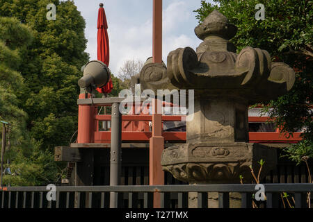 Kiymizu Kannon à Ueno Park à Tokyo est dédié à la déesse de la conception et fréquenté par les femmes qui espèrent concevoir. Banque D'Images