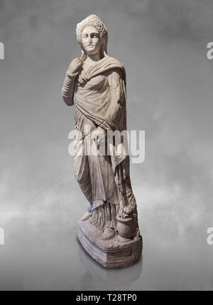 Statue romaine de Demiougous, 2ème ANNONCE de siècle de Hierapolis. Musée Archéologique de Hierapolis, Turquie Banque D'Images
