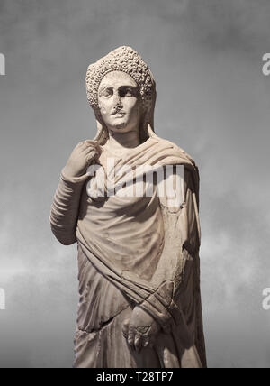 Statue romaine de Demiougous, 2ème ANNONCE de siècle de Hierapolis. Musée Archéologique de Hierapolis, Turquie Banque D'Images