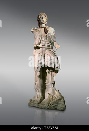 Statue romaine d'Alexandre le Grand. En. Perge. 2ème ANNONCE de siècle. 2.23.93 Aucun Inv. Musée Archéologique d'Antalya, Turquie. Banque D'Images