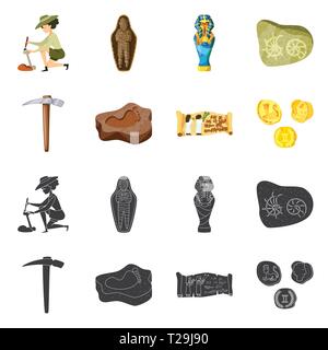 L'archéologue,maman,sarcophage,rock,pioche,allez,pièces,fille de pharaon,,Black,choisir,mentions légales,papyrus,meubles,sol,Egypte,Egypte,figure,creuser,track,book,pit,mort,tombeau,amphora,OUTIL,vieux,chercheur,rouleau,histoire,éléments, attributs,musée,archéologie,recherche,historique,bien,Travail,découverte,set,icône,,illustration,collection,isolé,design,graphisme,élément vecteur vecteurs,signer , Illustration de Vecteur