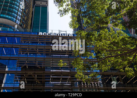 Un autre grand exemple de Sydney Bureau durable est la construction de bâtiments d'Accenture à Barangaroo, Sydney. L'entreprise est situé dans International Banque D'Images