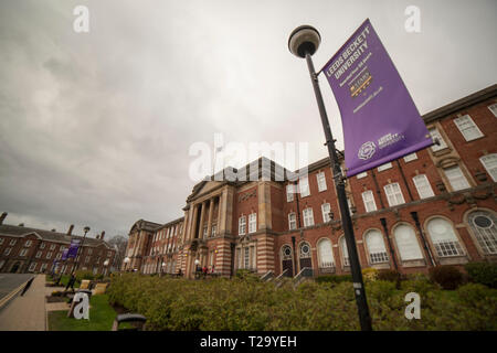 L'Université de Leeds Beckett à Headingley Banque D'Images