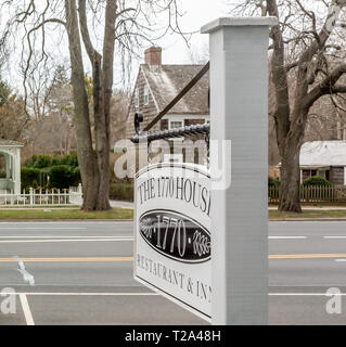 La maison 1770 dans East Hampton, NY Banque D'Images