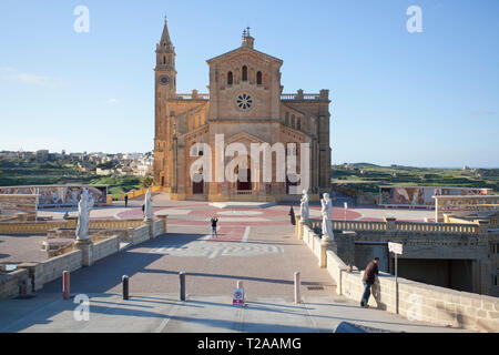 Basilique dans Bażilika Santwarju à Gozo, Nazzjonali tal-Madonna Ta' Pinu Banque D'Images