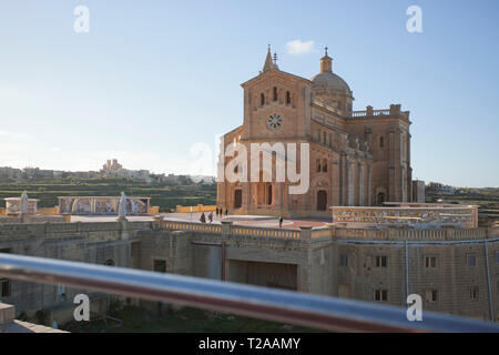 Basilique dans Bażilika Santwarju à Gozo, Nazzjonali tal-Madonna Ta' Pinu Banque D'Images