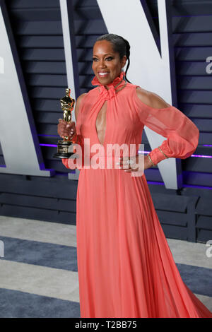 Vanity Fair Oscar Party au Wallis Annenberg Center for the Performing Arts le 24 février 2019 à Beverly Hills, Californie comprend : Regina King Où : Los Angeles, California, United States Quand : 24 Feb 2019 Credit : Sheri Determan/WENN.com Banque D'Images