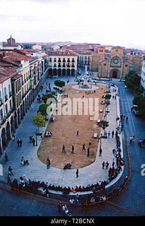 Plaza de Santa Teresa, Avila, Espagne Banque D'Images