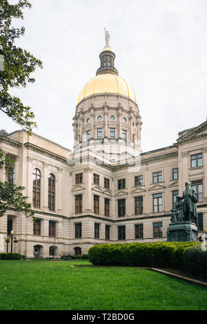 La Georgia State Capitol, à Atlanta, Géorgie Banque D'Images