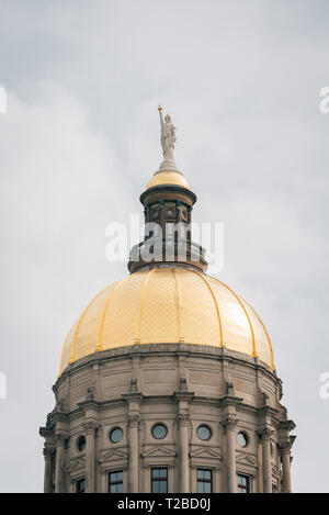 La Georgia State Capitol, à Atlanta, Géorgie Banque D'Images