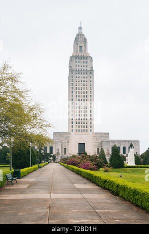 La Louisiana State Capitol, à Baton Rogue, en Louisiane Banque D'Images