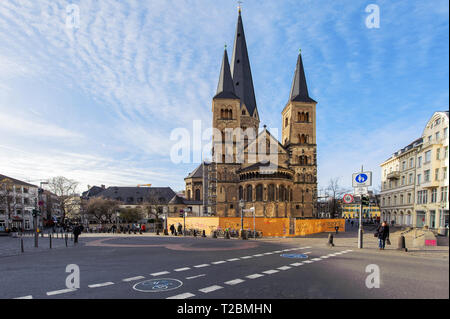 Vue de la cathédrale à Bonn Banque D'Images