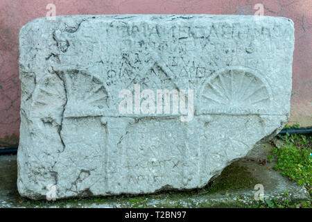 Mars 01,2019 KARAMAN TURQUIE.Museum de Karaman province.Certains sites anciens araound dans la fondation. Banque D'Images