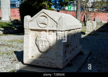 Mars 01,2019 KARAMAN TURQUIE.Museum de Karaman province.Certains sites anciens araound dans la fondation. Banque D'Images