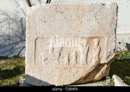 Mars 01,2019 KARAMAN TURQUIE.Museum de Karaman province.Certains sites anciens araound dans la fondation. Banque D'Images