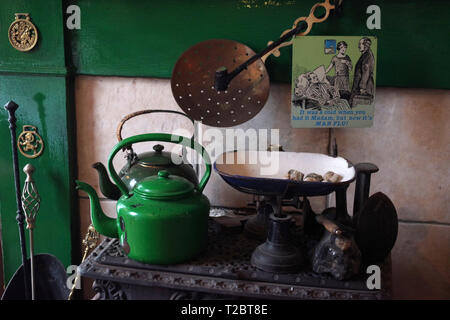 Le vert électrique Inn, B&B à Garelochhead, en Écosse. Banque D'Images