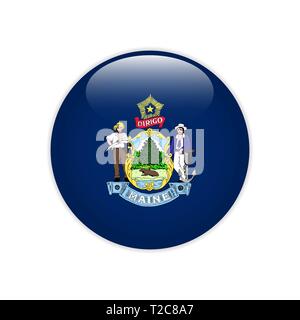 Bouton de pays des signes et symboles Illustration de Vecteur