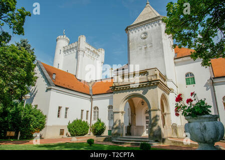 Fantast Dundjerski ou château, célèbre destination touristique, près de la ville de Becej, Serbie Banque D'Images