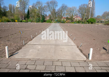 Jardins de l'école la Gerrit Kalff à Amsterdam aux Pays-Bas de l'Est 2019Jardins de l'école la Gerrit Kalff à Amsterdam aux Pays-Bas de l'Est 2019 Banque D'Images