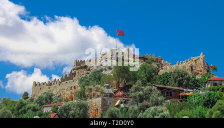 Simena dans les îles de Kekova Kalesi. Près de Antalya, Turquie. Banque D'Images