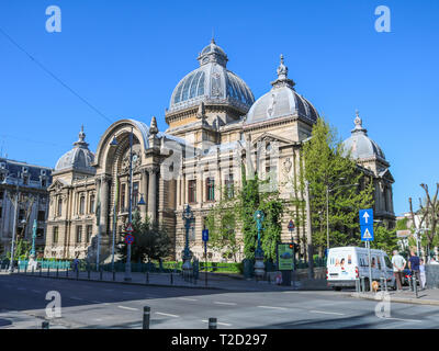 Palais des dépôts et les lots de Bucarest, Roumanie Banque D'Images