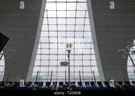 L'Aéroport International de Dubaï, Émirats Arabes Unis Banque D'Images