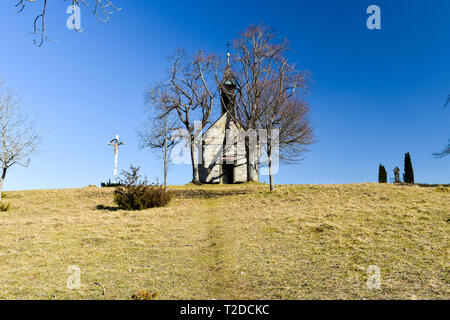 Chapelle Saint The Wolfgangs à Obernheim, Allemagne. Banque D'Images