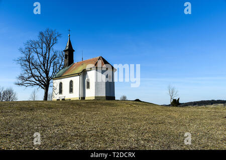 Chapelle Saint The Wolfgangs à Obernheim, Allemagne. Banque D'Images