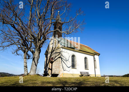 Chapelle Saint The Wolfgangs à Obernheim, Allemagne. Banque D'Images