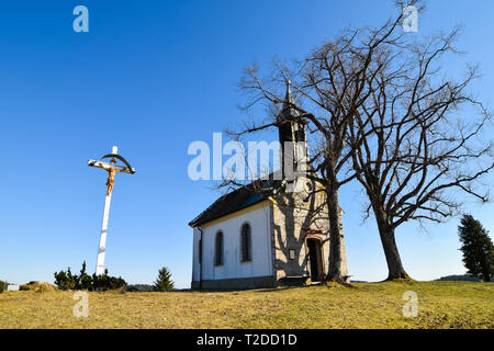 Chapelle Saint The Wolfgangs à Obernheim, Allemagne. Banque D'Images