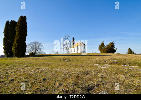 Chapelle Saint The Wolfgangs à Obernheim, Allemagne. Banque D'Images