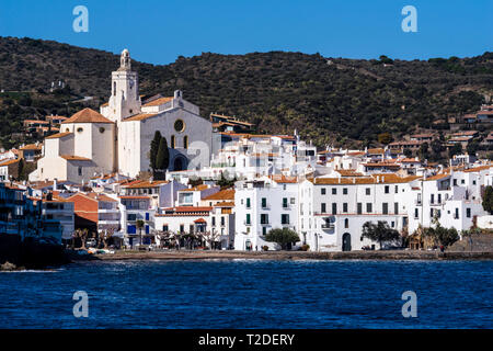 Village de Cadaqués Banque D'Images