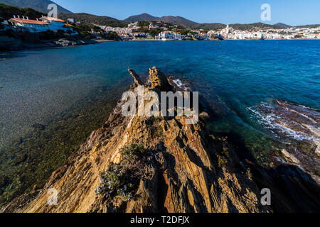 Village de Cadaqués Banque D'Images