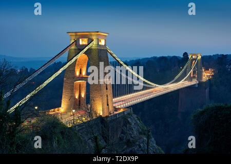 Clifton Suspension Bridge Banque D'Images