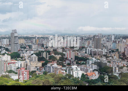 La ville de Curitiba - Brésil Banque D'Images