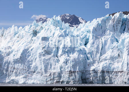 Margerie Glacier fermer jusqu'à Tarr, d'entrée de Parc National de Glacier Bay, Alaska Banque D'Images