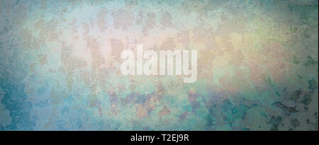 Grunge texture de fond dans rose jaune et vert, élégant abstract grungy vintage design texturé en difficulté avec les vieilles pierres et endommagé un métal Banque D'Images