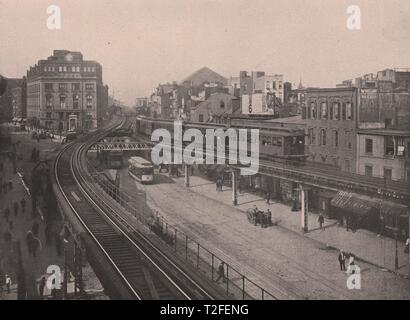 Le Bowery Banque D'Images