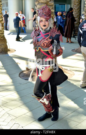 Anaheim, États-Unis. Mar 31, 2019. Cosplayeuse à WonderCon 2019 à l'Anaheim Convention Center. Anaheim, 31.03.2019 | Conditions de crédit dans le monde entier : dpa/Alamy Live News Banque D'Images