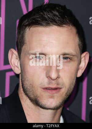 Hollywood, États-Unis. Apr 02, 2019. HOLLYWOOD, LOS ANGELES, CALIFORNIE, USA - 02 avril : l'Acteur Jamie Bell arrive à la Los Angeles Projection spéciale de Bleecker Street's 'Teen Spirit' qui s'est tenue au cinéma ArcLight Hollywood le 2 avril 2019 à Hollywood, Los Angeles, Californie, États-Unis. (Photo par Xavier Collin/Image Crédit : Agence de Presse) L'agence de presse Image/Alamy Live News Banque D'Images