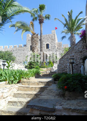 Marmaris Castle et musée, province de Mugla, Marmaris, Turquie Banque D'Images