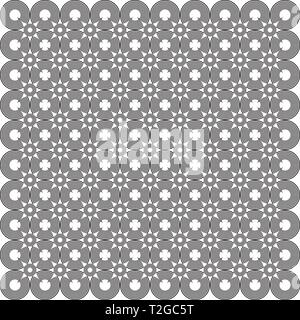 Arabesque tournesol pseudo net shield illusion sur fond transparent arabesque design graphique Illustration de Vecteur