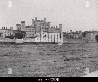 Lowther Castle, près de Penrith Banque D'Images