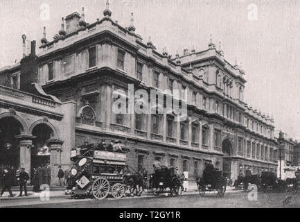 Burlington House, Piccadilly Banque D'Images