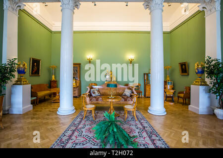 SAINT PETERSBURG, Russie - le 28 avril : Musée de l'Ermitage, de l'intérieur. Art et culture musée créé en 1764, le 28 avril 2015 à Saint-Pétersbourg. Banque D'Images